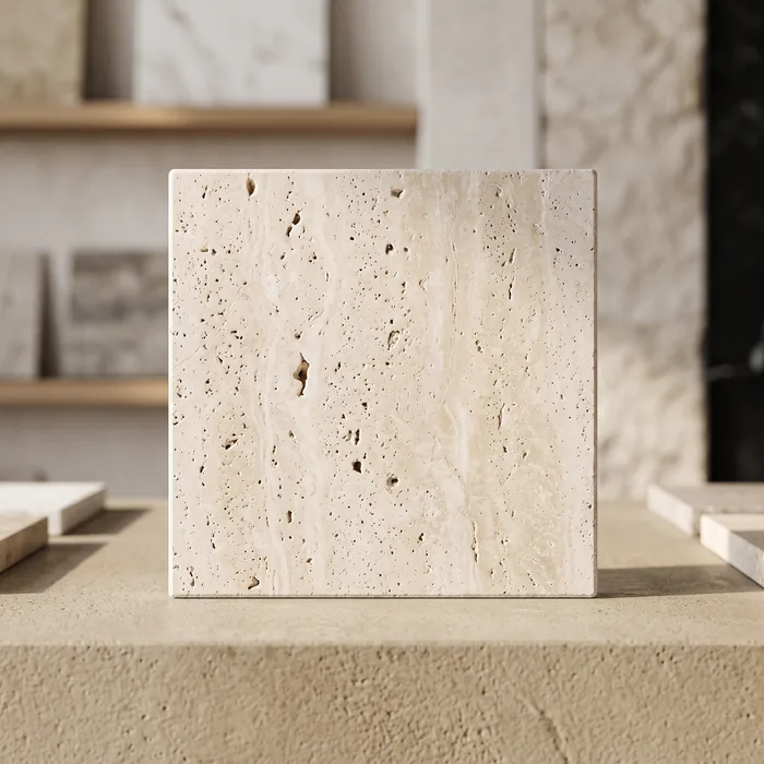 Light travertine