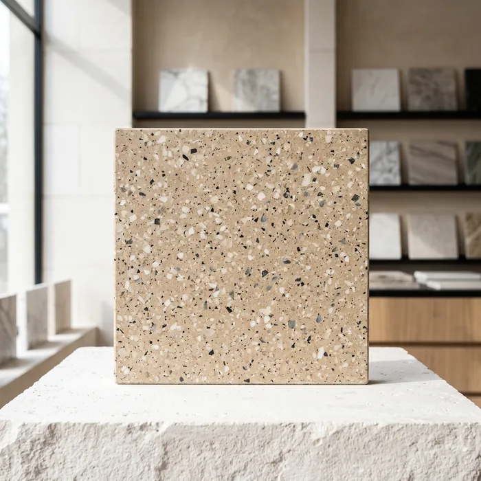Sand terrazzo
